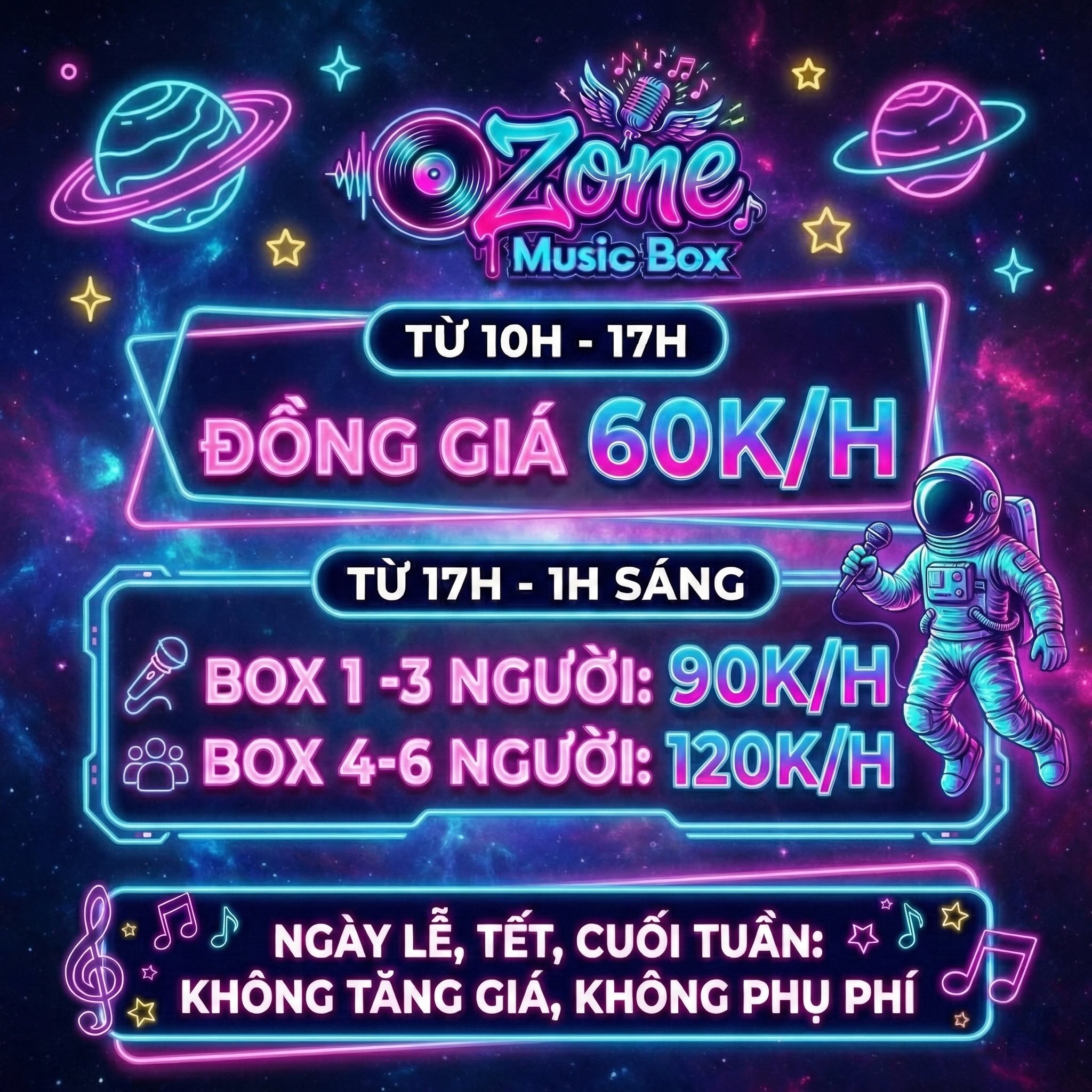 Bảng giá OZone Music Box